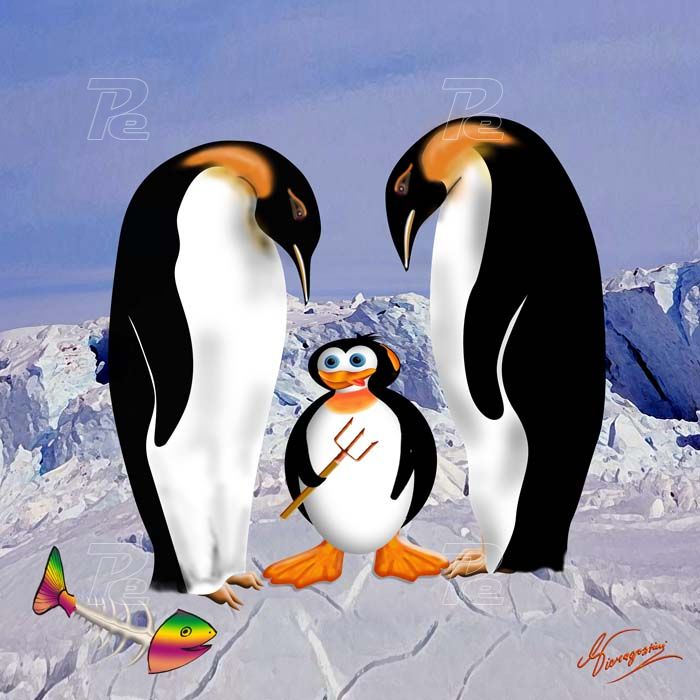 Famigli di pinguini